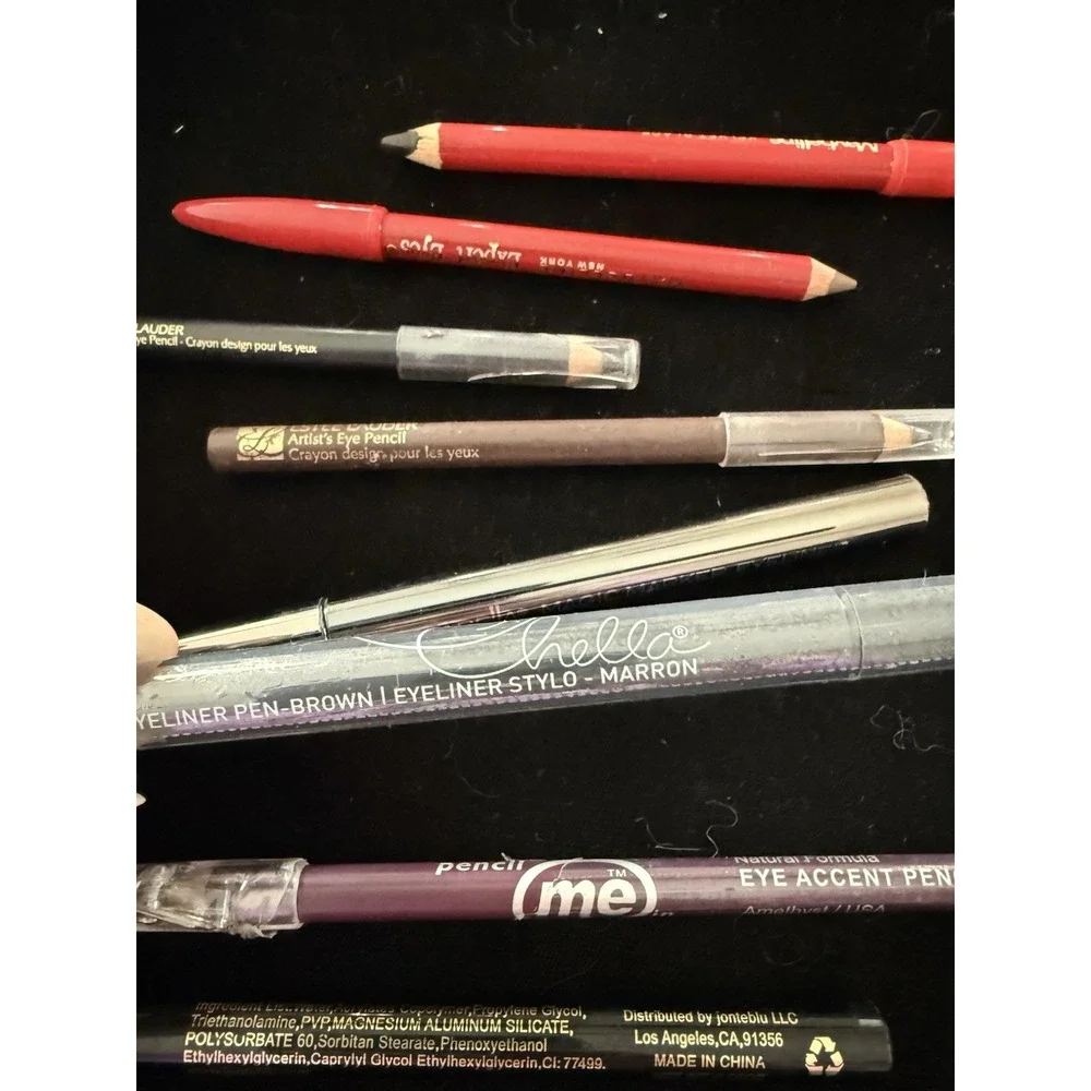 LOT OF 9‎ DIFFERENT COLOR EYE Liner Misc Brands LIP LINER PENCIL 5262